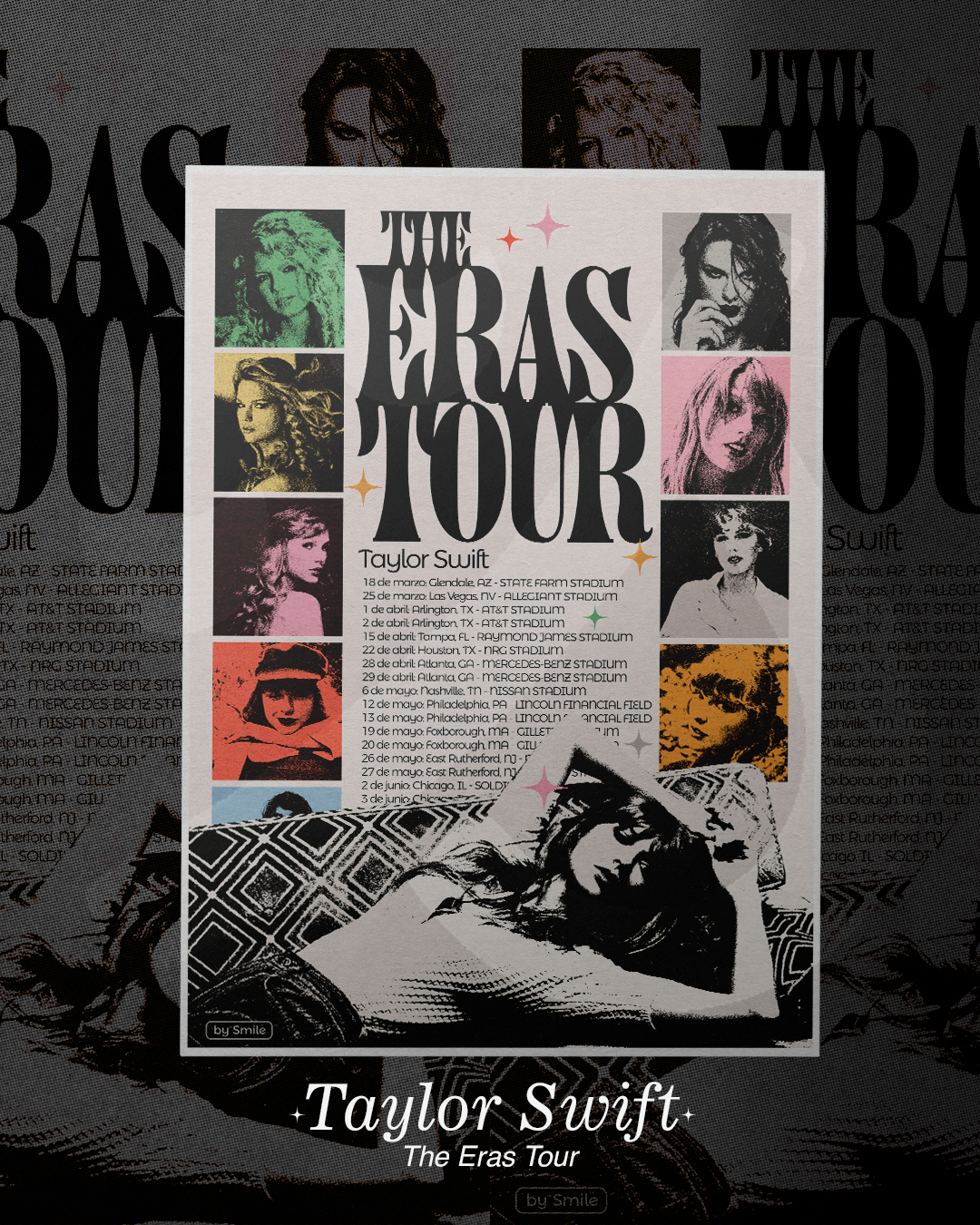 POSTER TAYLOR SWIFT - THE ERAS TOUR